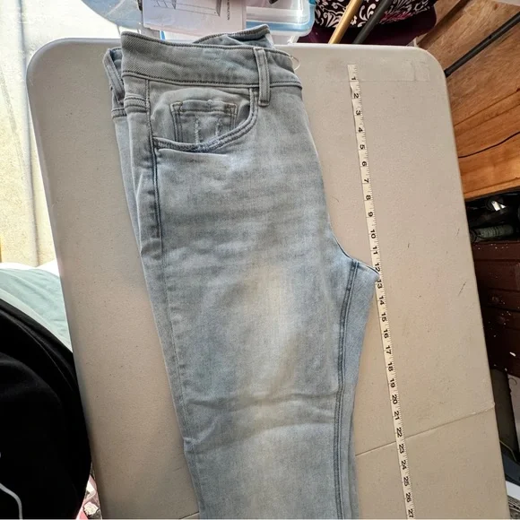 Lovervet - Kick Flare Cropped - Light Wash - 14W - Picture 6 of 12